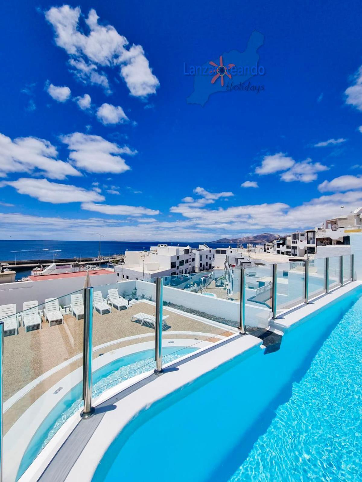 푸에르토 델 카르멘 The Blue Cris-Tol Vv With Sea View 아파트 외부 사진