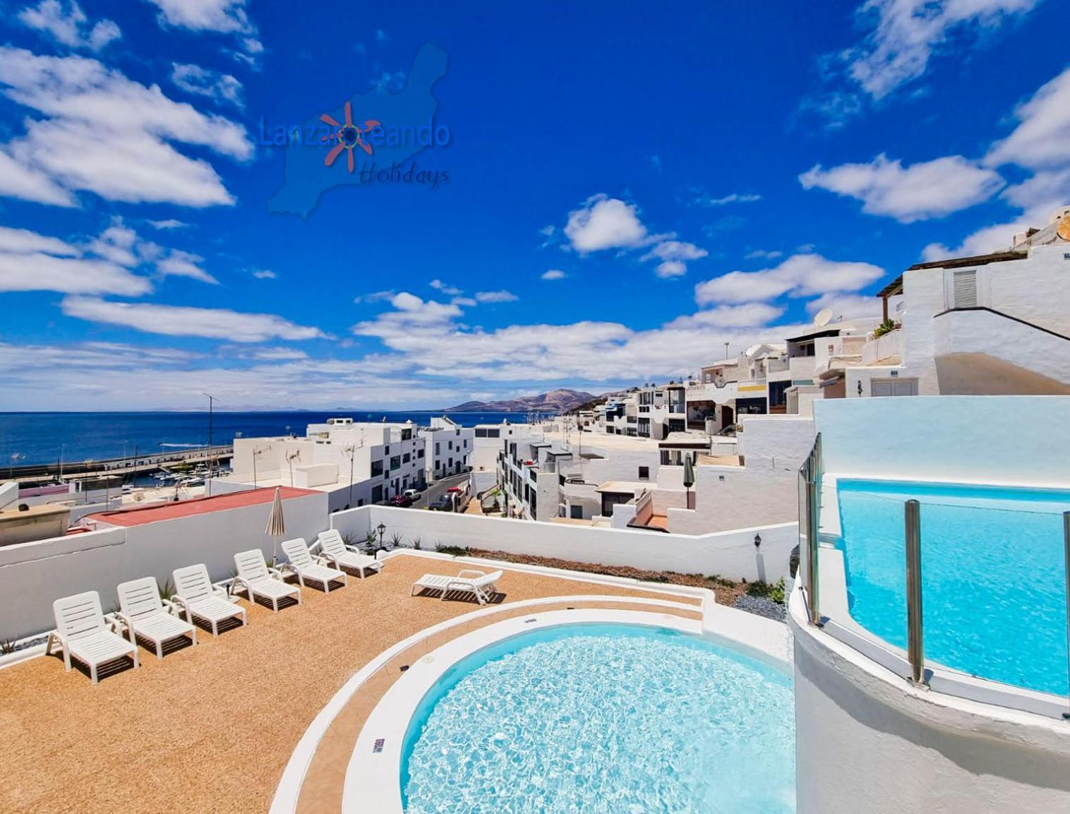 푸에르토 델 카르멘 The Blue Cris-Tol Vv With Sea View 아파트 외부 사진