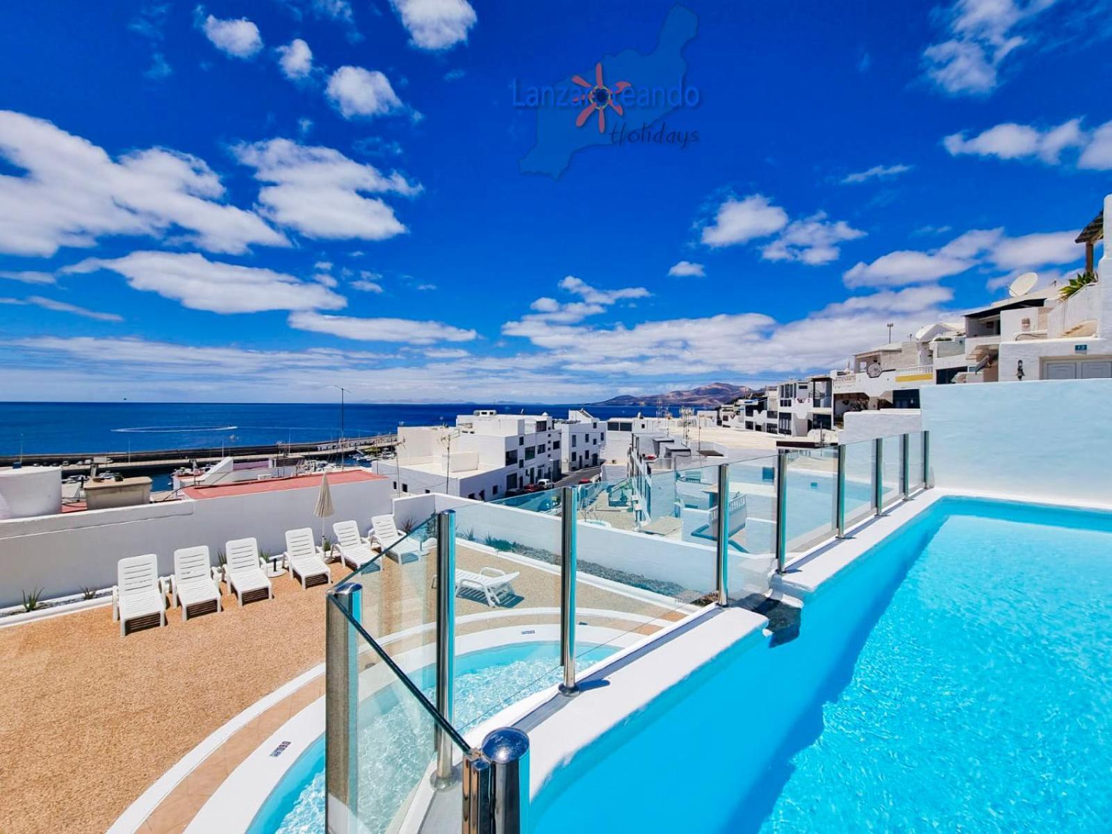 푸에르토 델 카르멘 The Blue Cris-Tol Vv With Sea View 아파트 외부 사진