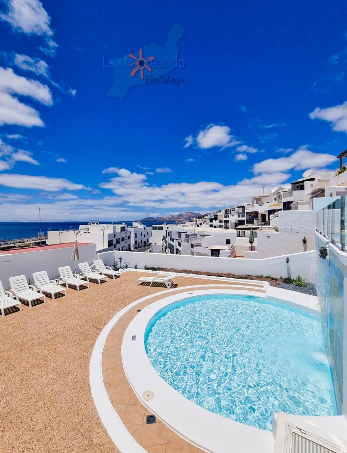 푸에르토 델 카르멘 The Blue Cris-Tol Vv With Sea View 아파트 외부 사진