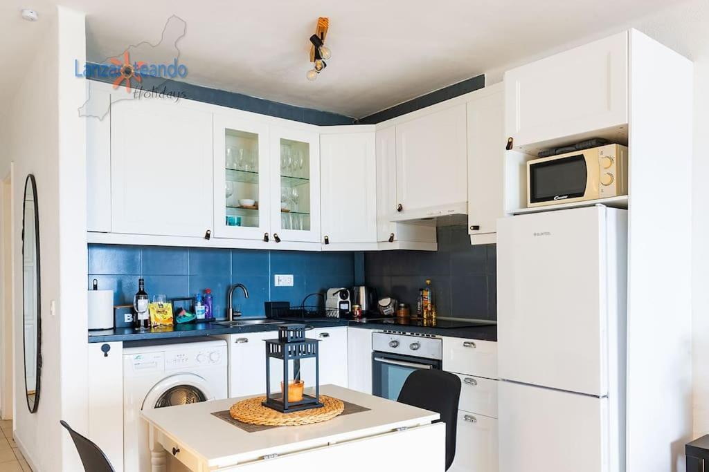 푸에르토 델 카르멘 The Blue Cris-Tol Vv With Sea View 아파트 외부 사진